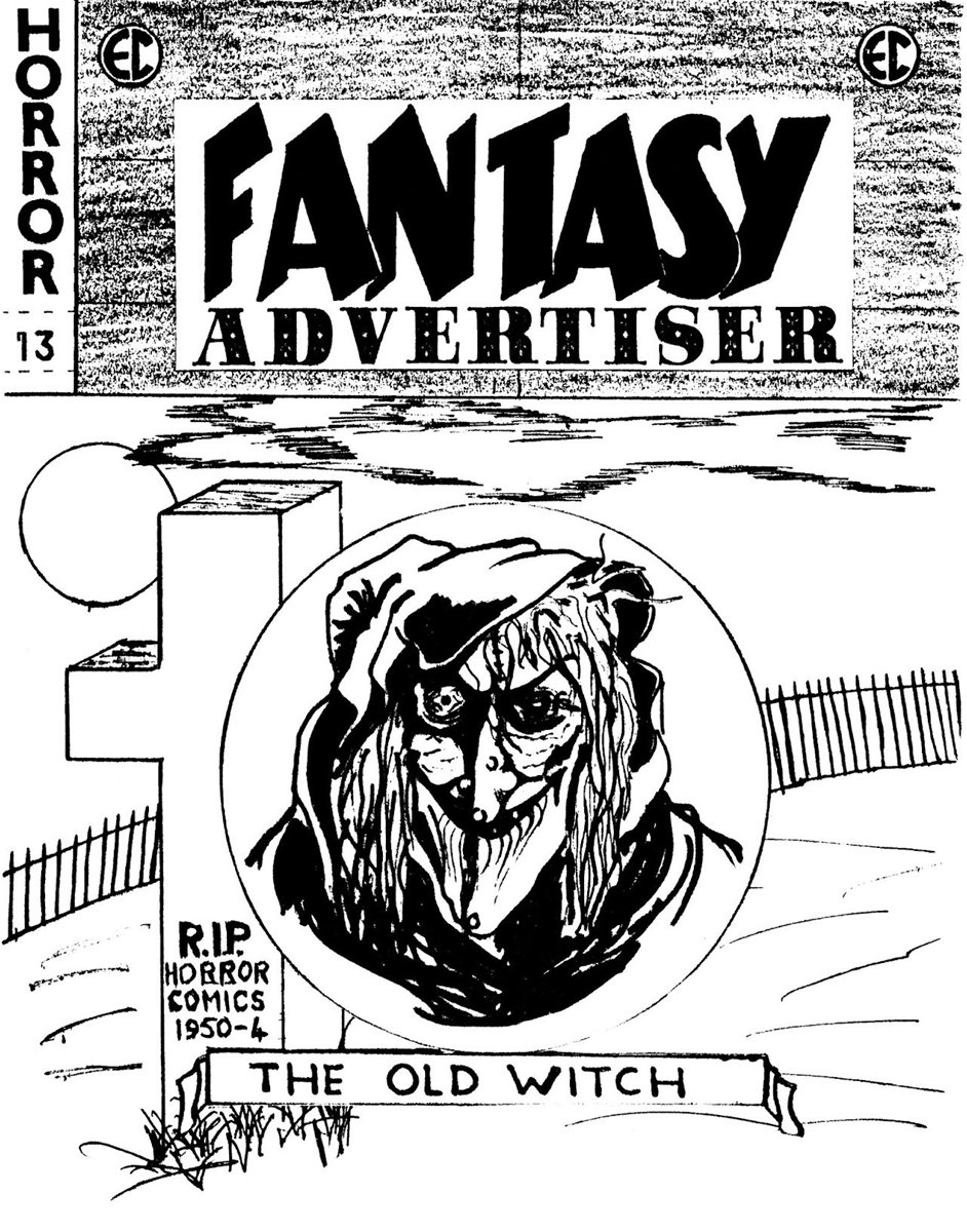 Fantasy Advertiser #13 comic cover