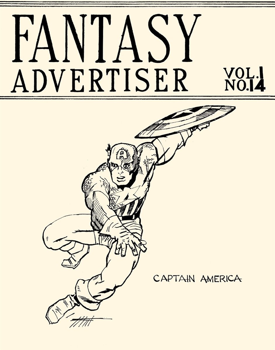 Fantasy Advertiser #14 comic cover
