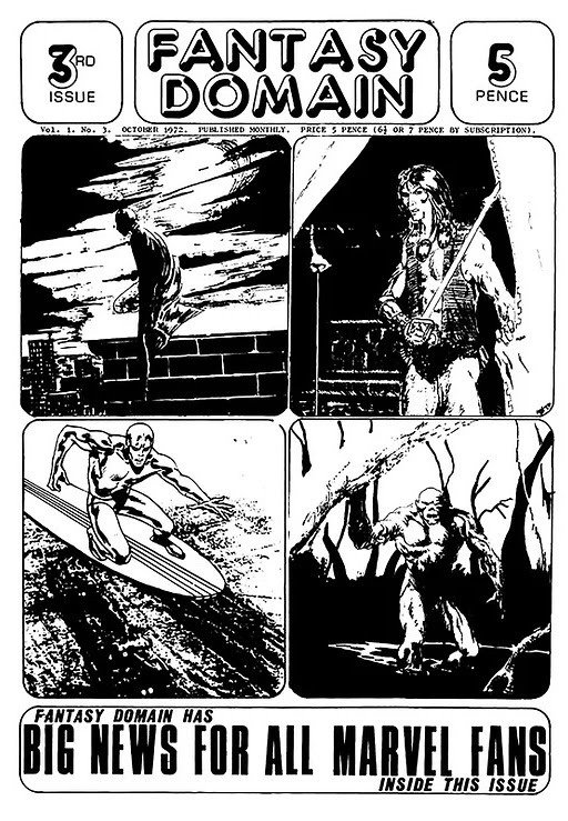 Fantasy Domain #3 comic cover