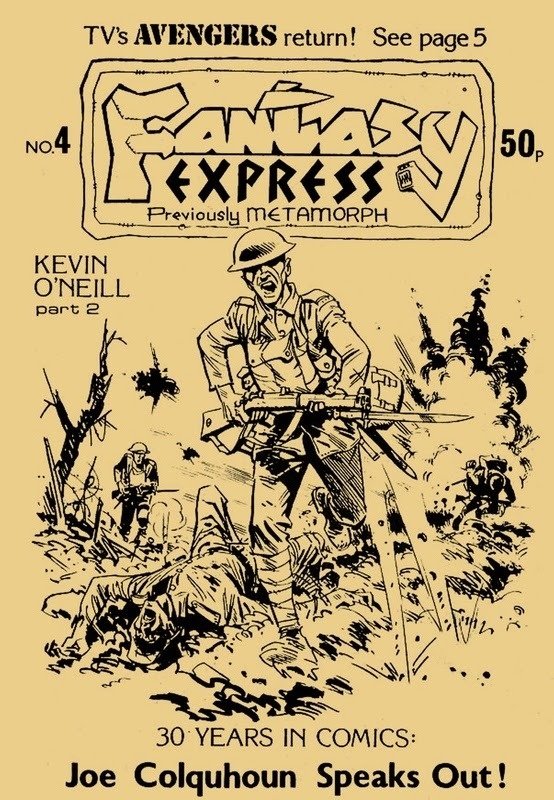 Fantasy Express #4 comic cover