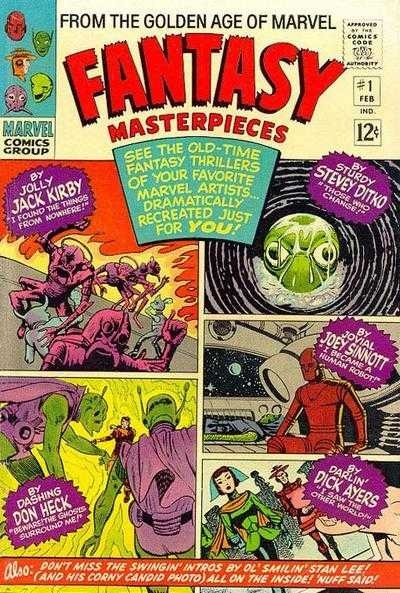 Fantasy Masterpieces #1 comic cover