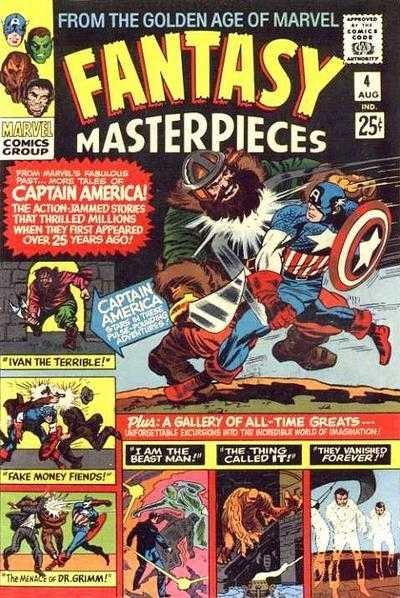 Fantasy Masterpieces #4 comic cover