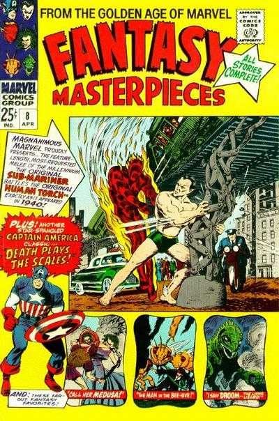Fantasy Masterpieces #8 comic cover
