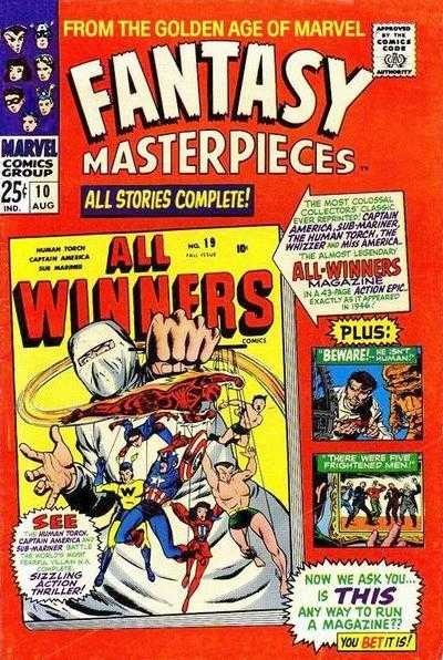 Fantasy Masterpieces #10 comic cover