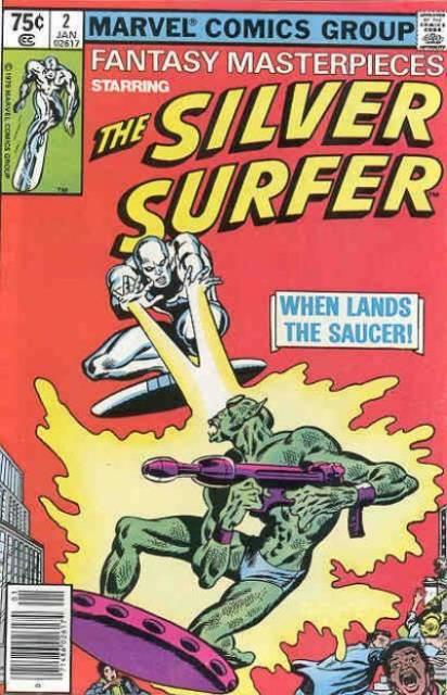 Fantasy Masterpieces Silver Surfer #2 comic cover