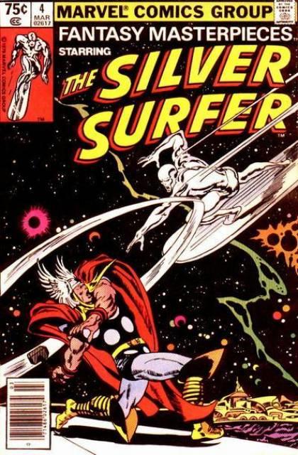 Fantasy Masterpieces Silver Surfer #4 comic cover