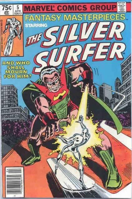 Fantasy Masterpieces Silver Surfer #5 comic cover