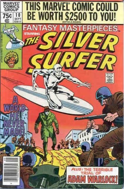 Fantasy Masterpieces Silver Surfer #10 comic cover