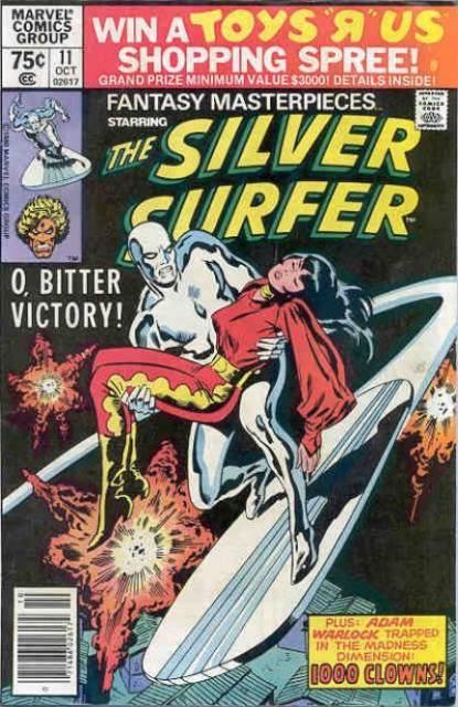 Fantasy Masterpieces Silver Surfer #11 comic cover