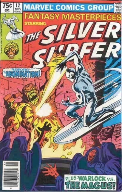 Fantasy Masterpieces Silver Surfer #12 comic cover