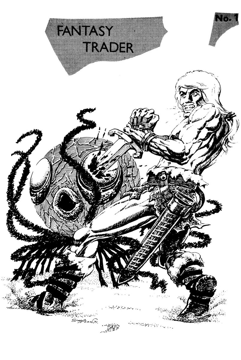 Fantasy Trader #1 comic cover
