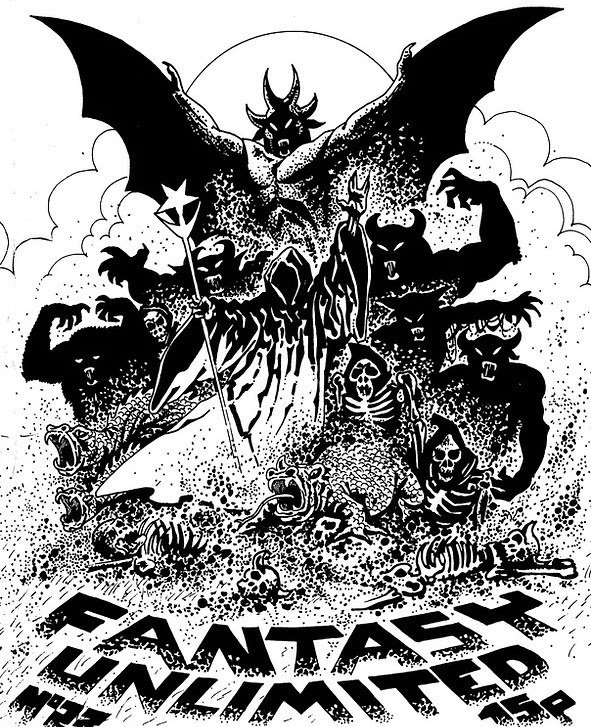 Fantasy Unlimited #23 comic cover