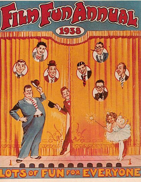 Film Fun Annual 1938 comic cover