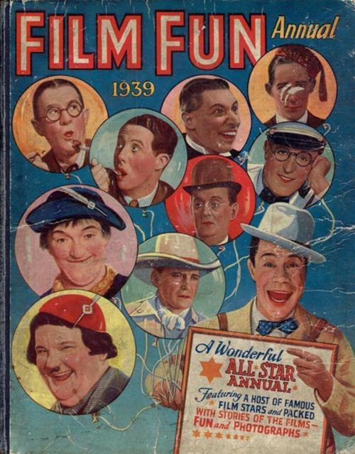 Film Fun Annual 1939 comic cover
