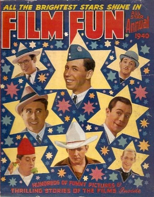 Film Fun Annual 1940 comic cover