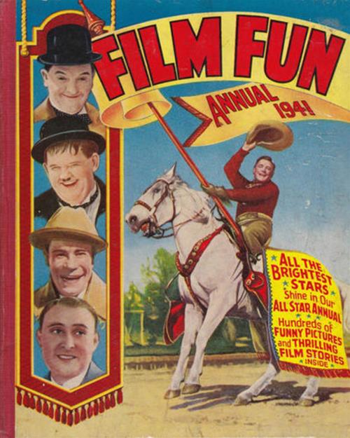 Film Fun Annual 1941 comic cover