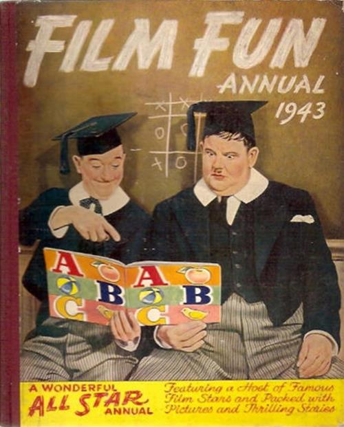 Film Fun Annual 1943 comic cover