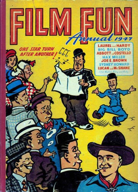 Film Fun Annual 1947 comic cover