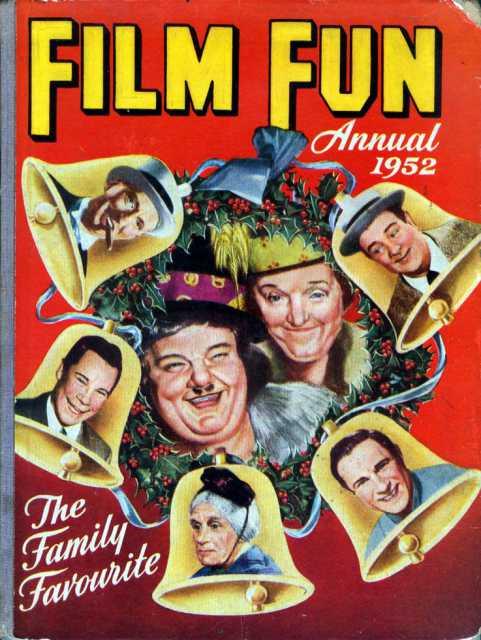 Film Fun Annual 1952 comic cover