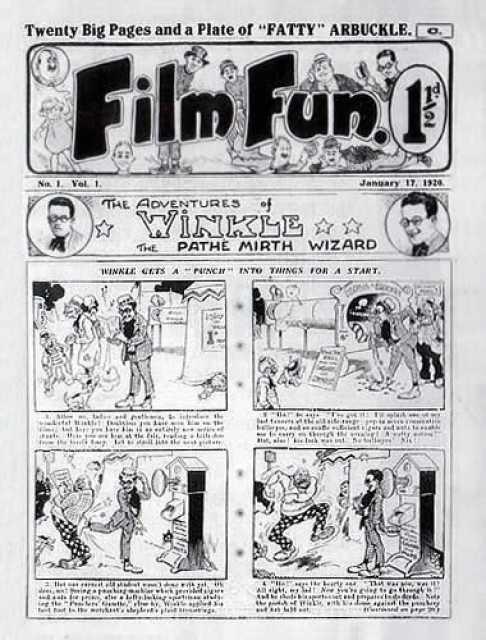 Film Fun #1 comic cover