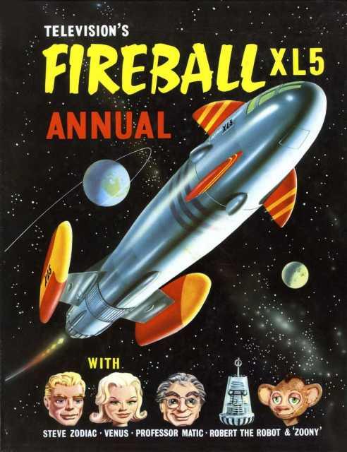Fireball Xl5 Annual 1963 comic cover