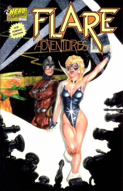 Flare Adventures #3 comic cover