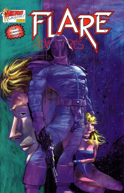 Flare Adventures #4 comic cover