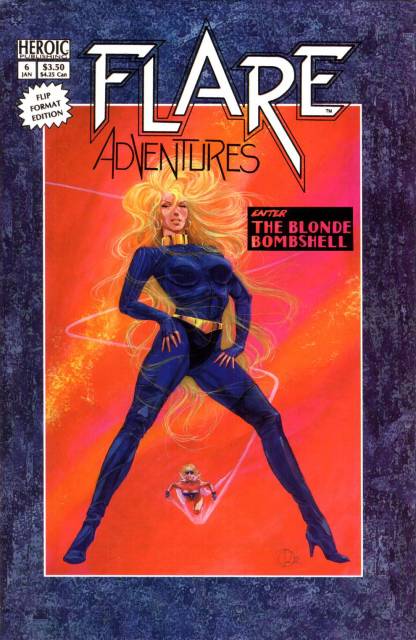 Flare Adventures #6 comic cover