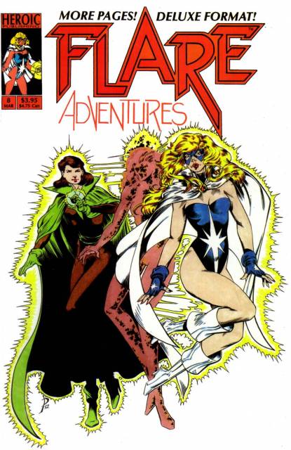 Flare Adventures #8 comic cover