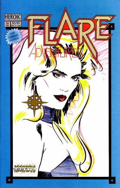 Flare Adventures #10 comic cover