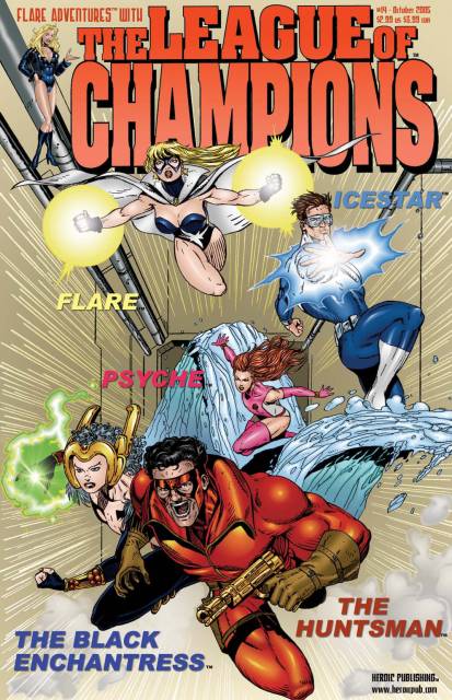 Flare Adventures #14 comic cover