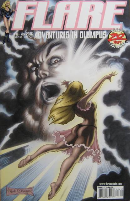 Flare Adventures #16 comic cover