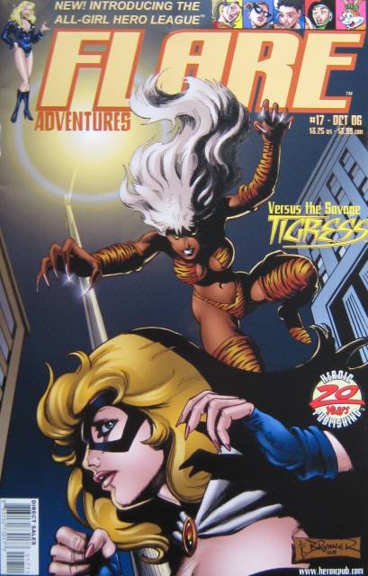 Flare Adventures #17 comic cover