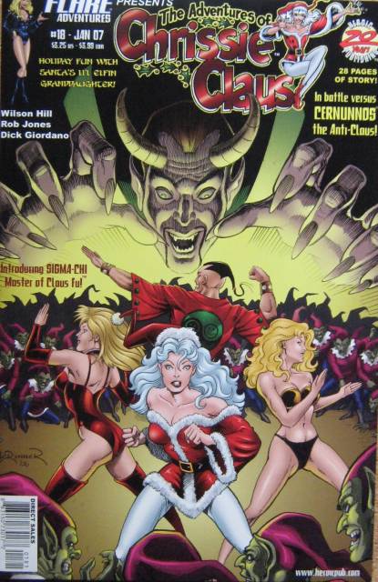 Flare Adventures #18 comic cover