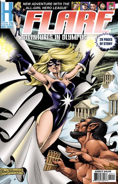 Flare Adventures #20 comic cover