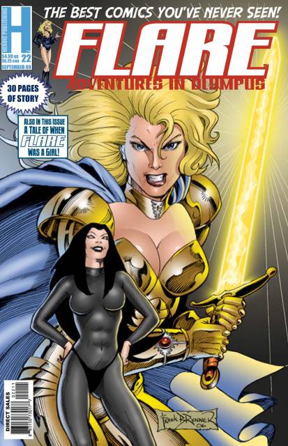 Flare Adventures #22 comic cover