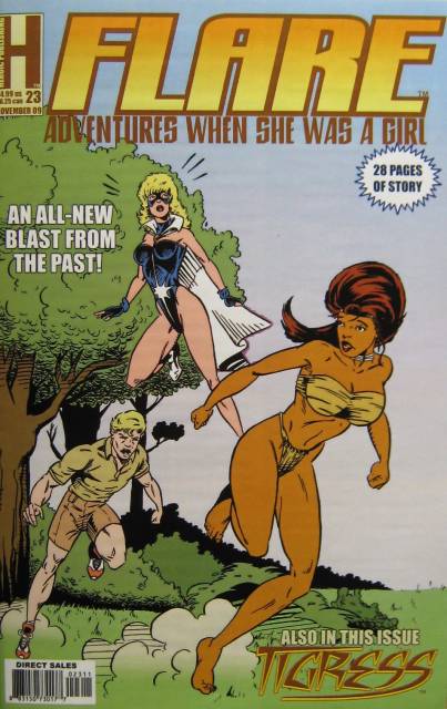 Flare Adventures #23 comic cover