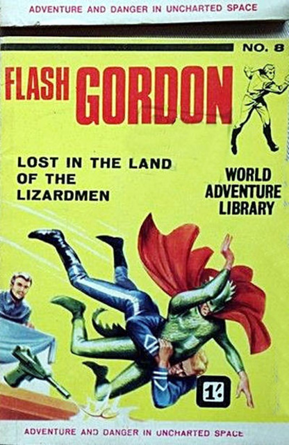 Flash Gordon World Adventure Library #8 comic cover