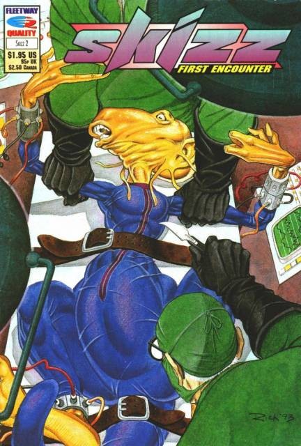 Skizz First Encounter #2 comic cover