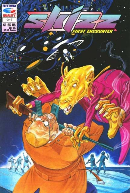 Skizz First Encounter #3 comic cover