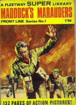 Fleetway Super Library Front Line Serie #1 comic cover
