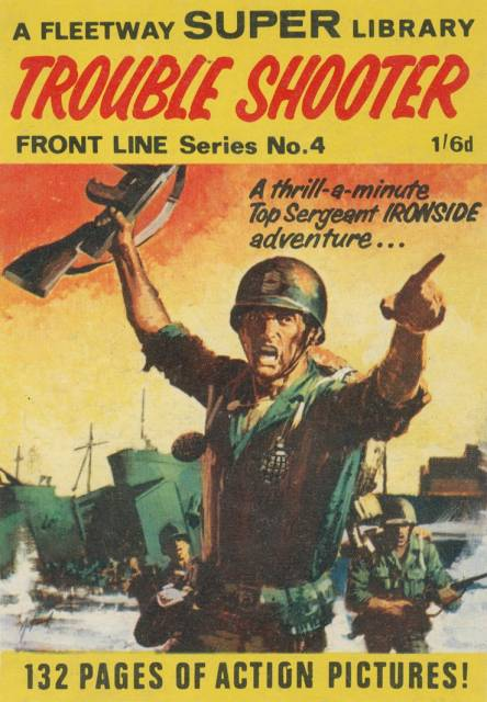 Fleetway Super Library Front Line Serie #4 comic cover