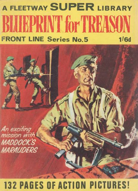 Fleetway Super Library Front Line Serie #5 comic cover