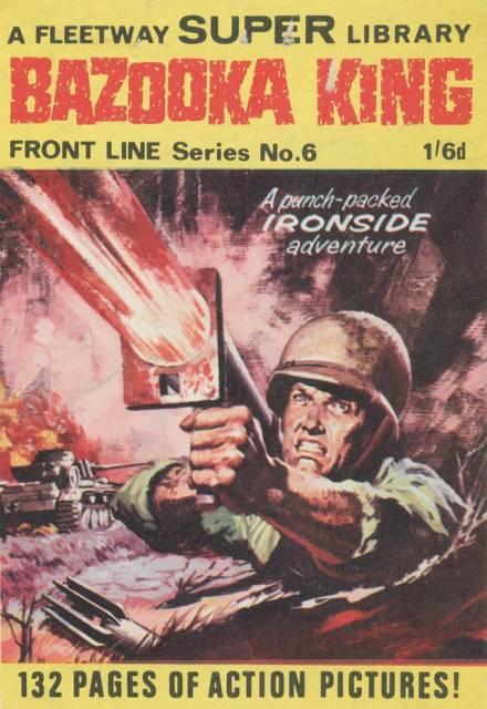 Fleetway Super Library Front Line Serie #6 comic cover
