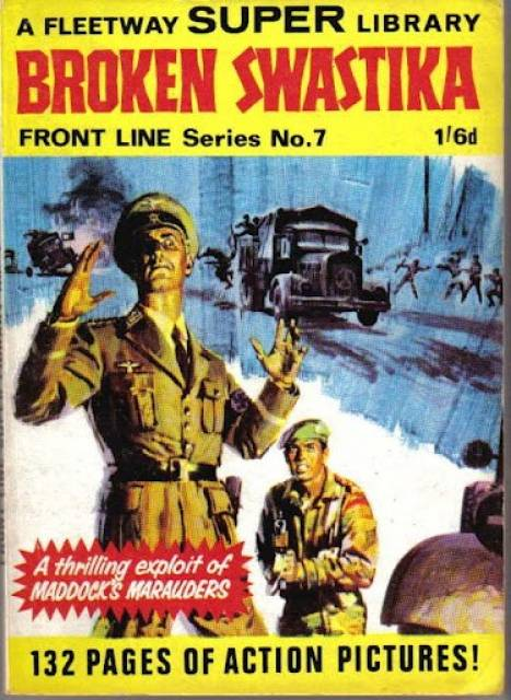 Fleetway Super Library Front Line Serie #7 comic cover