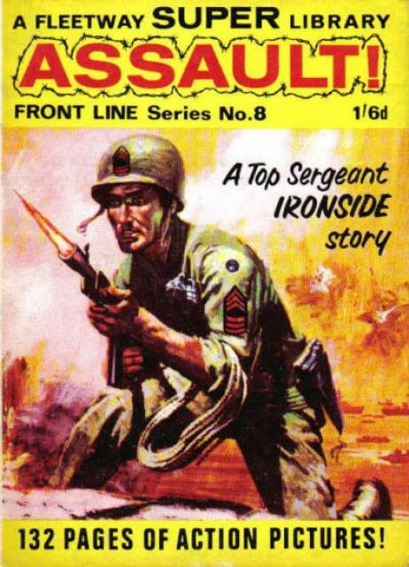Fleetway Super Library Front Line Serie #8 comic cover