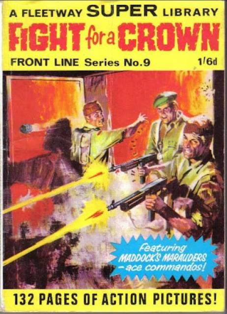 Fleetway Super Library Front Line Serie #9 comic cover