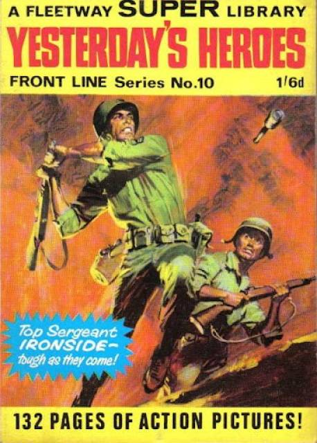 Fleetway Super Library Front Line Serie #10 comic cover