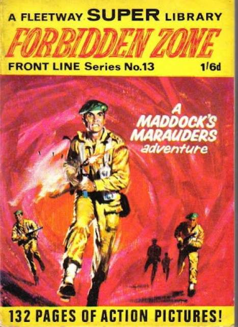 Fleetway Super Library Front Line Serie #13 comic cover