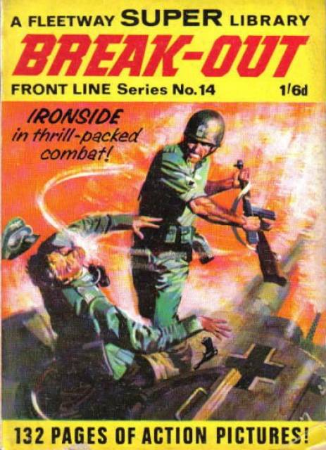 Fleetway Super Library Front Line Serie #14 comic cover